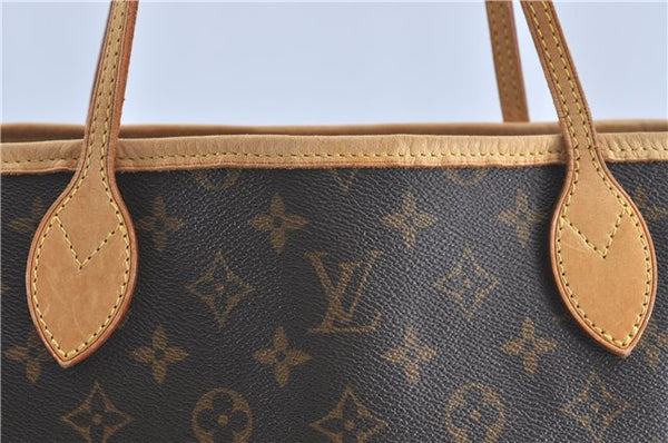 Authentic Louis Vuitton Monogram Neverfull GM Tote Bag M40157 LV J0613
