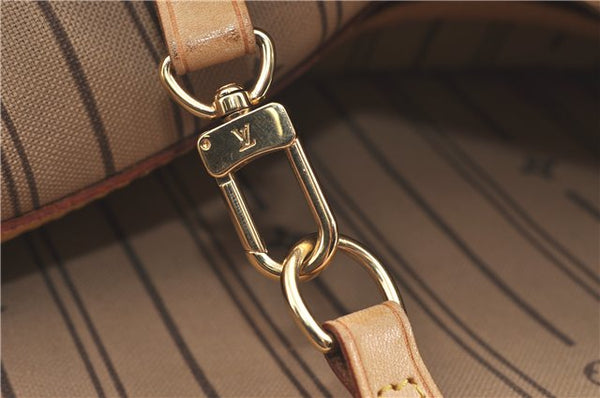 Authentic Louis Vuitton Monogram Neverfull GM Tote Bag M40157 LV J0613