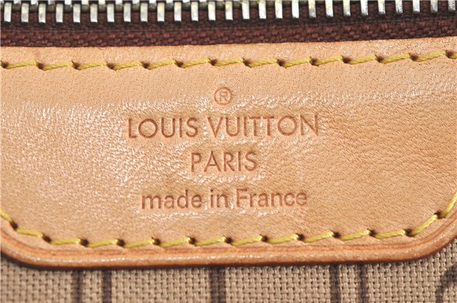 Authentic Louis Vuitton Monogram Neverfull GM Tote Bag M40157 LV J0613