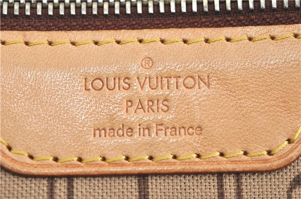 Authentic Louis Vuitton Monogram Neverfull GM Tote Bag M40157 LV J0613