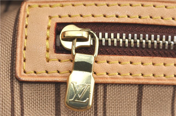 Authentic Louis Vuitton Monogram Neverfull GM Tote Bag M40157 LV J0613