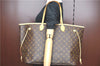 Authentic Louis Vuitton Monogram Neverfull GM Tote Bag M40157 LV J0613