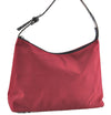 Authentic BURBERRY BLUE LABEL Check Shoulder Bag Purse Nylon Leather Red J0628