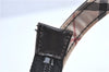 Authentic BURBERRY BLUE LABEL Check Shoulder Bag Purse Nylon Leather Red J0628