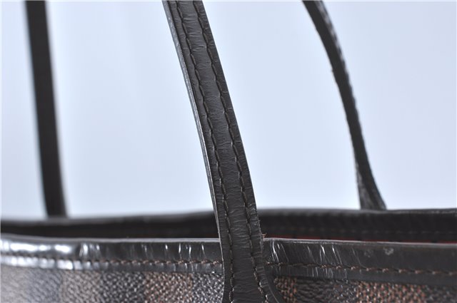 Authentic Louis Vuitton Damier Neverfull MM Shoulder Tote Bag N41358 LV J0799