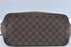 Authentic Louis Vuitton Damier Neverfull MM Shoulder Tote Bag N41358 LV J0799