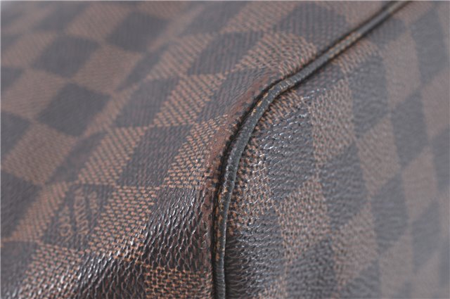 Authentic Louis Vuitton Damier Neverfull MM Shoulder Tote Bag N41358 LV J0799