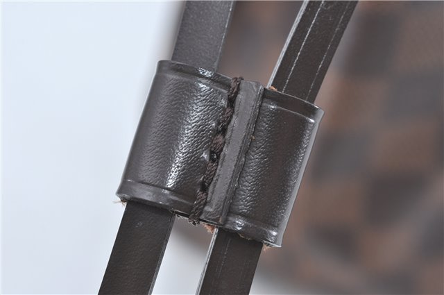 Authentic Louis Vuitton Damier Neverfull MM Shoulder Tote Bag N41358 LV J0799