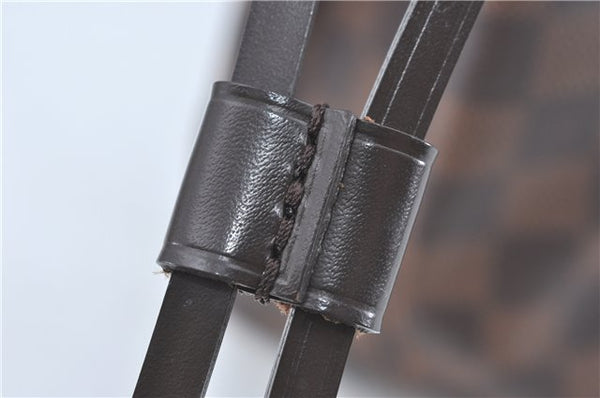 Authentic Louis Vuitton Damier Neverfull MM Shoulder Tote Bag N41358 LV J0799