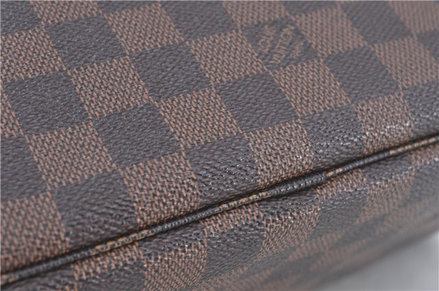 Authentic Louis Vuitton Damier Neverfull MM Shoulder Tote Bag N41358 LV J0799