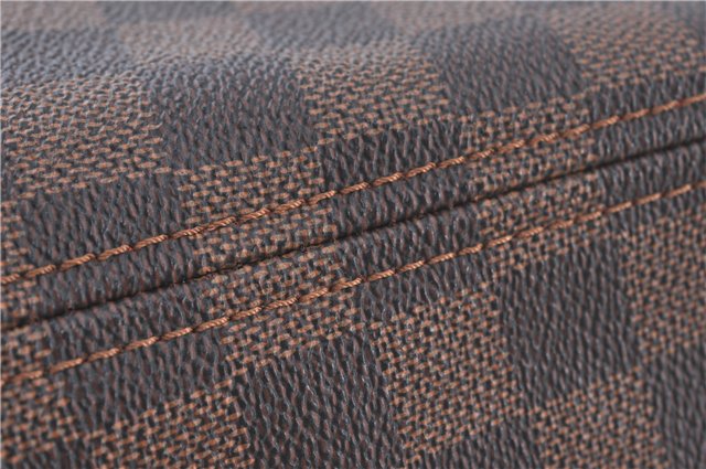 Authentic Louis Vuitton Damier Neverfull MM Shoulder Tote Bag N41358 LV J0799