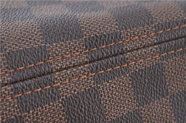 Authentic Louis Vuitton Damier Neverfull MM Shoulder Tote Bag N41358 LV J0799