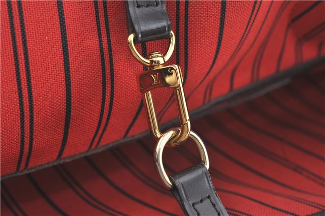 Authentic Louis Vuitton Damier Neverfull MM Shoulder Tote Bag N41358 LV J0799