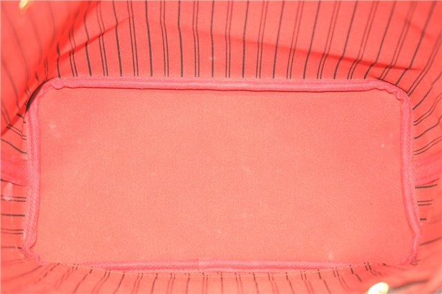 Authentic Louis Vuitton Damier Neverfull MM Shoulder Tote Bag N41358 LV J0799