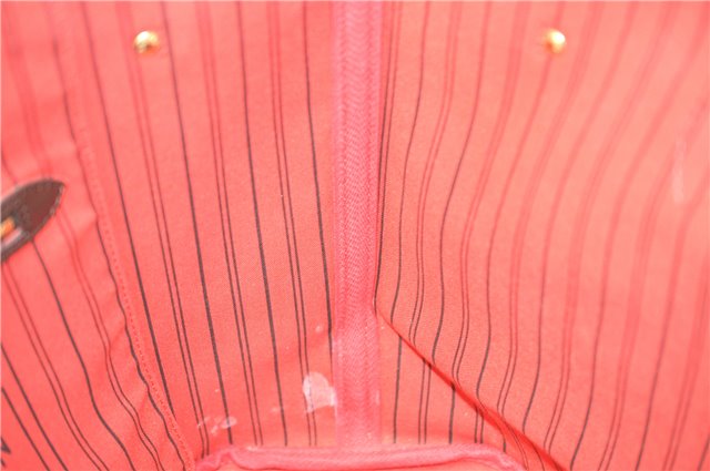 Authentic Louis Vuitton Damier Neverfull MM Shoulder Tote Bag N41358 LV J0799