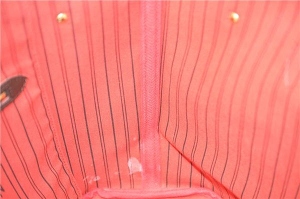 Authentic Louis Vuitton Damier Neverfull MM Shoulder Tote Bag N41358 LV J0799