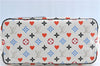Auth Louis Vuitton Game On Neverfull MM Tote Bag White Black M57462 LV J0817