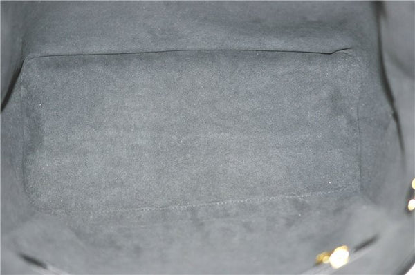 Auth Louis Vuitton Game On Neverfull MM Tote Bag White Black M57462 LV J0817