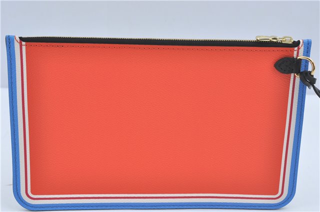 Auth Louis Vuitton Game On Neverfull MM Tote Bag White Black M57462 LV J0817