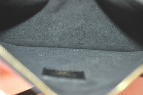 Auth Louis Vuitton Game On Neverfull MM Tote Bag White Black M57462 LV J0817