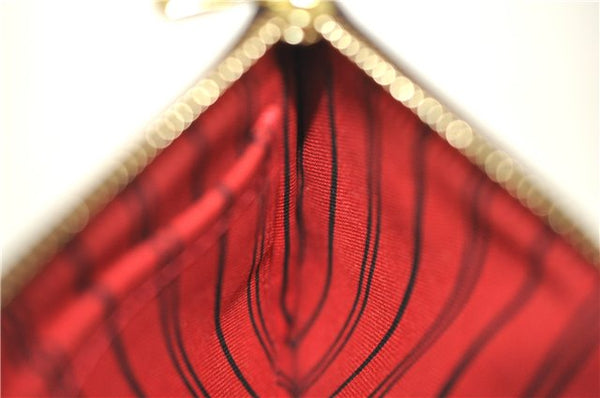 Authentic Louis Vuitton Damier Neverfull Pouch Purse Clutch Bag LV J1068