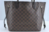 Authentic Louis Vuitton Damier Neverfull MM Shoulder Tote Bag N41358 LV J1397