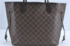 Authentic Louis Vuitton Damier Neverfull MM Shoulder Tote Bag N41358 LV J1397