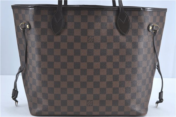 Authentic Louis Vuitton Damier Neverfull MM Shoulder Tote Bag N41358 LV J1397