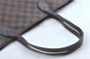 Authentic Louis Vuitton Damier Neverfull MM Shoulder Tote Bag N41358 LV J1397