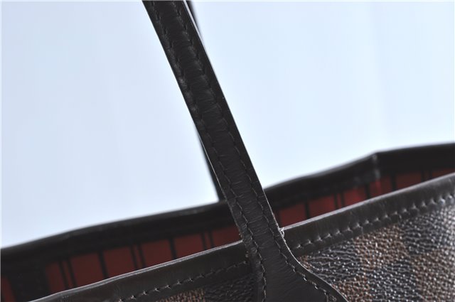 Authentic Louis Vuitton Damier Neverfull MM Shoulder Tote Bag N41358 LV J1397