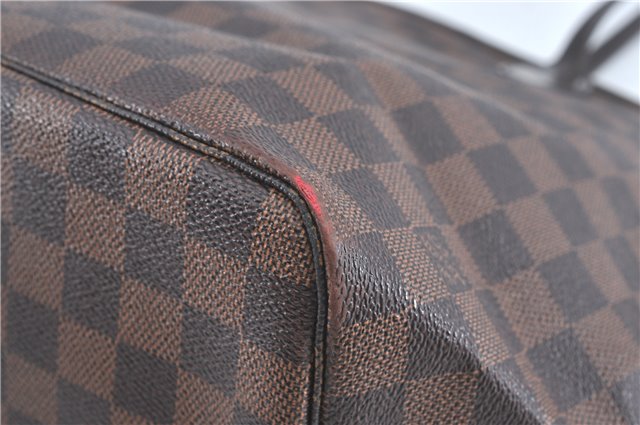 Authentic Louis Vuitton Damier Neverfull MM Shoulder Tote Bag N41358 LV J1397