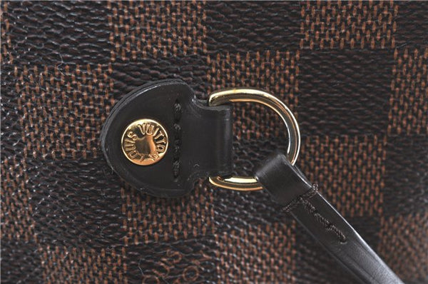 Authentic Louis Vuitton Damier Neverfull MM Shoulder Tote Bag N41358 LV J1397