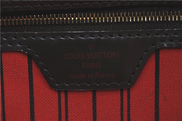 Authentic Louis Vuitton Damier Neverfull MM Shoulder Tote Bag N41358 LV J1397