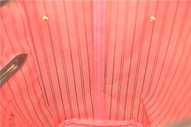 Authentic Louis Vuitton Damier Neverfull MM Shoulder Tote Bag N41358 LV J1397