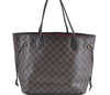 Authentic Louis Vuitton Damier Neverfull MM Shoulder Tote Bag N51105 LV J1420
