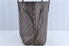 Authentic Louis Vuitton Damier Neverfull MM Shoulder Tote Bag N51105 LV J1420