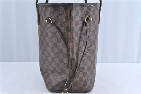Authentic Louis Vuitton Damier Neverfull MM Shoulder Tote Bag N51105 LV J1420