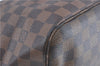 Authentic Louis Vuitton Damier Neverfull MM Shoulder Tote Bag N51105 LV J1420