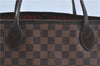 Authentic Louis Vuitton Damier Neverfull MM Shoulder Tote Bag N51105 LV J1420