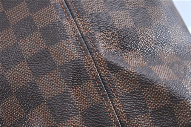 Authentic Louis Vuitton Damier Neverfull MM Shoulder Tote Bag N51105 LV J1420