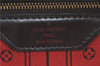Authentic Louis Vuitton Damier Neverfull MM Shoulder Tote Bag N51105 LV J1420