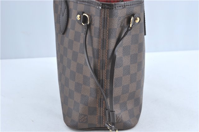 Authentic Louis Vuitton Damier Neverfull PM Shoulder Tote Bag N51109 LV J1452