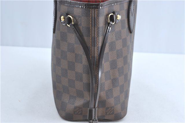 Authentic Louis Vuitton Damier Neverfull PM Shoulder Tote Bag N51109 LV J1452