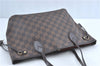 Authentic Louis Vuitton Damier Neverfull PM Shoulder Tote Bag N51109 LV J1452
