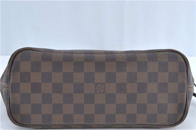 Authentic Louis Vuitton Damier Neverfull PM Shoulder Tote Bag N51109 LV J1452