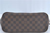 Authentic Louis Vuitton Damier Neverfull PM Shoulder Tote Bag N51109 LV J1452