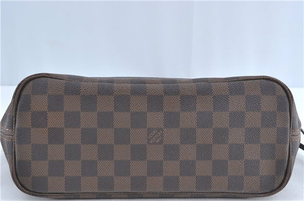 Authentic Louis Vuitton Damier Neverfull PM Shoulder Tote Bag N51109 LV J1452