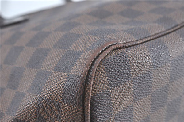 Authentic Louis Vuitton Damier Neverfull PM Shoulder Tote Bag N51109 LV J1452