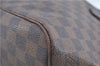 Authentic Louis Vuitton Damier Neverfull PM Shoulder Tote Bag N51109 LV J1452