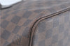 Authentic Louis Vuitton Damier Neverfull PM Shoulder Tote Bag N51109 LV J1452